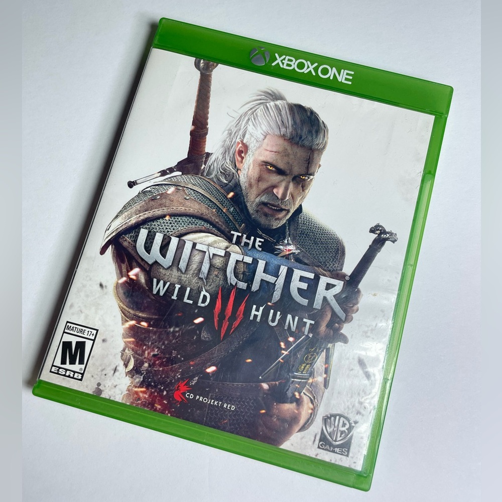 The Witcher: Wild Hunt For Xbox One - With Map and Soundtrack CD Disc